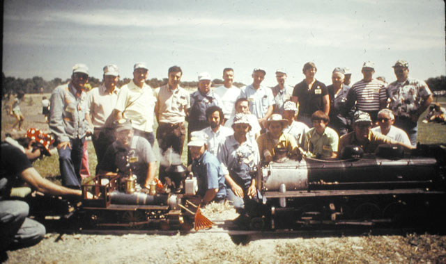 The Meeting of the engines after the driving of the Golden Spike.